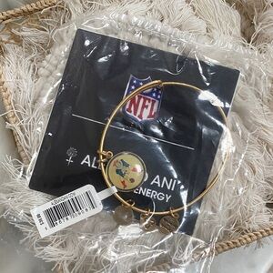Alex and Ani Gold NFL Charm Bracelet